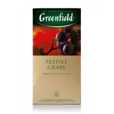 Чай черный Greenfield Festive Grape 25 пак.